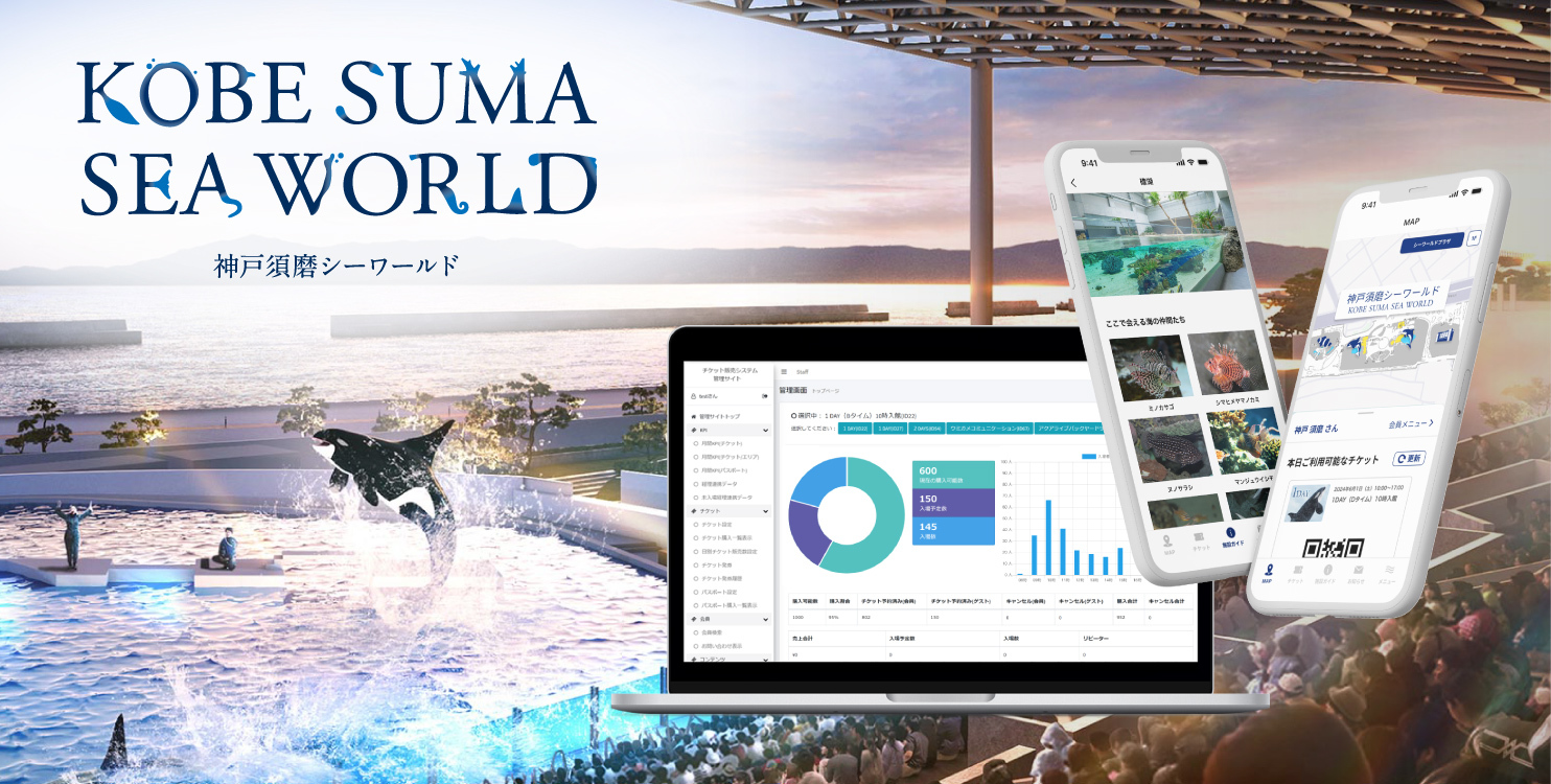6月1日 グランドオープン「神戸須磨シーワールド」へエンタメ施設向け